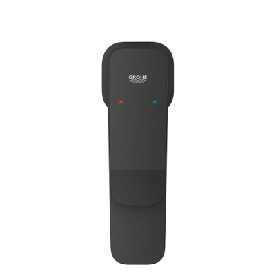 Grohe Dice Wastafelmengkraan - s-size - opbouw - klikwaste - mat zwart