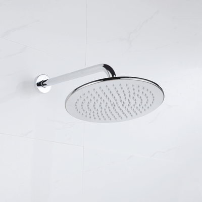 FugaFlow Eccelente Acces Douche de tête 30cm - ronde - 6mm - chrome