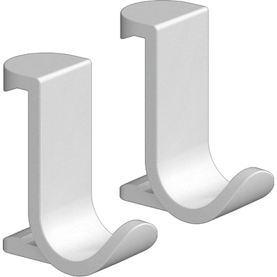 Hansgrohe Wallstoris Handdoekhaak - 1.8x3.9x3.2cm - 2 stuks - mat wit