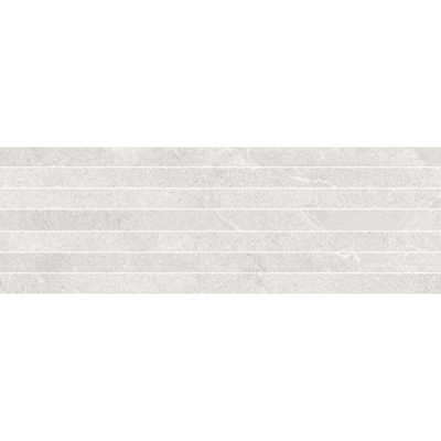 Metropol Isola Carrelage sol et mur - 90x29cm - 9.8mm - rectifié - Blanco (Blanc)