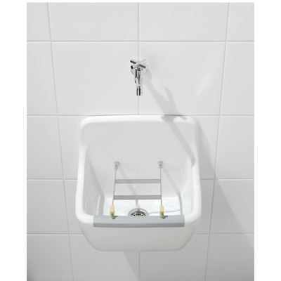 Villeroy & Boch O.novo /omnia pro uitstortgootsteen - met stootrand - zonder emmerrooster - White Alpine (glans wit)