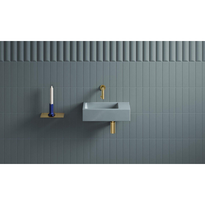 Clou Sjokker telefoon/douche planchet wandmodel goud gebor. PVD
