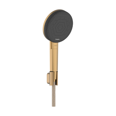Hansgrohe Raindance Alive Select S Doucheset - 125 - 3jet - ecosmart - met designflex textiel - doucheslang - 160 cm - geborsteld brons (brons)