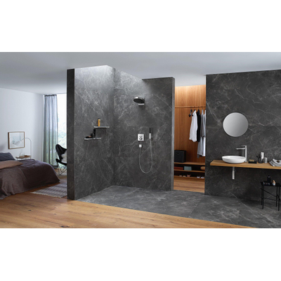 Hansgrohe Rainfinity inbouw doucheset compleet met handdouche en hoofddouche chroom