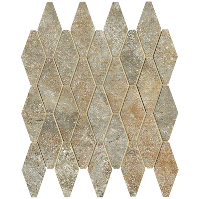 Terravito Elzino wand- en vloertegel - 31x35.5cm - Natuursteen look - Slate mat (bruin)