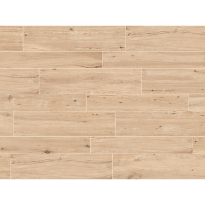 SAMPLE EnergieKer Carrelage sol et mural Padouk Beige - rectifié - Effet bois - Beige mat