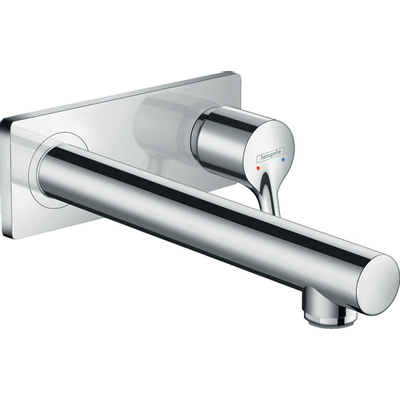 Hansgrohe Talis S Afbouwdeel - voor inbouw wastafelkraan - met uitloop 22.5cm - hoogglans chroom