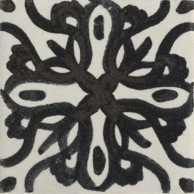 Ceralto Ricordo Marmo Vloertegel - 15x15cm - 10mm - glans - NERO