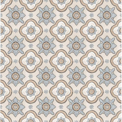 ÉCHANTILLON Cifre Cerámica Carrelage de sol et mural Adobe Décor Basma Ivory Vintage Mat Multi