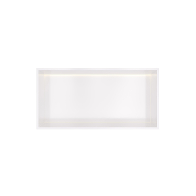 Hotbath &MORE Inbouwbox of inbouwnis - 30x60x10 - with LED IP44 - Mat wit
