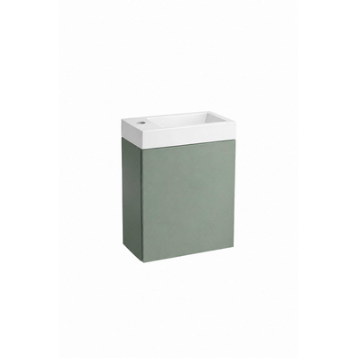GO by Van Marcke Vikos fonteinset - 40cm - deur links - kraangat links - sage green (groen)