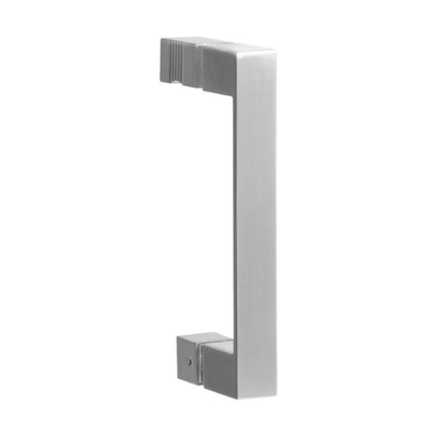 BRAUER Void nisdeur helder glas 90x200 omkeerbaar incl. glascoating PVD RVS-kleurig geborsteld