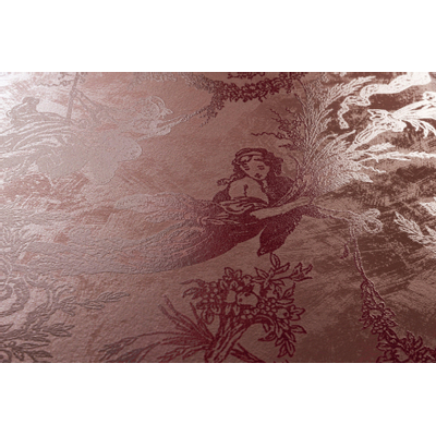Cir Chromagic Decor-strip - 60x120cm - 10.0mm - gerectificeerd - Toile bordeaux
