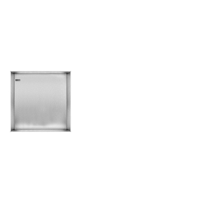 Looox Colour BoX niche encastrable - 30x30x10cm - inox brossé
