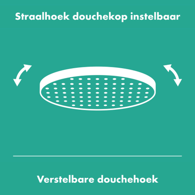 Hansgrohe Pulsify s - hoofddouche 10.5cm - 1jet green - zonder arm - ecosmart - hoogglans chroom