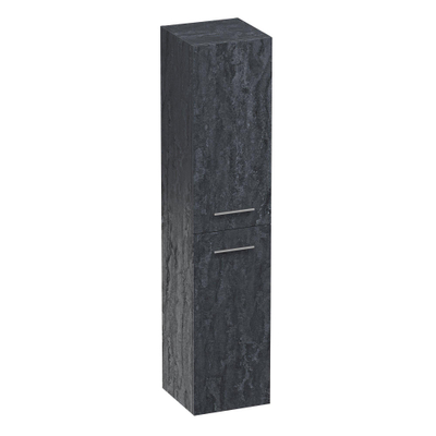 BRAUER Trust colonne de salle de bains - 160x35x35cm - sans poignées rapportées avec 2 portes ouvrant à gauche ou à droite Damascus