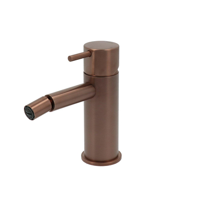 Hotbath Cobber Mitigeur de bidet bec en L sans vidage bec en L sans vidage cuivre brossé PVD