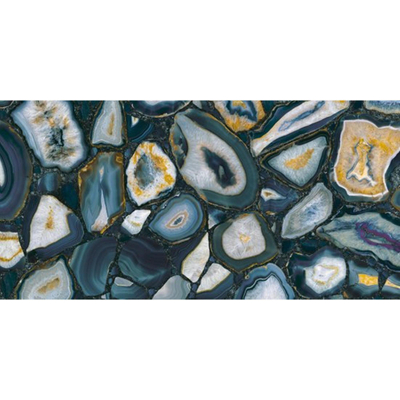 Douglas Jones Silensis Vloertegel - 60x120cm - 6.0mm - gerectificeerd - Indigo gold