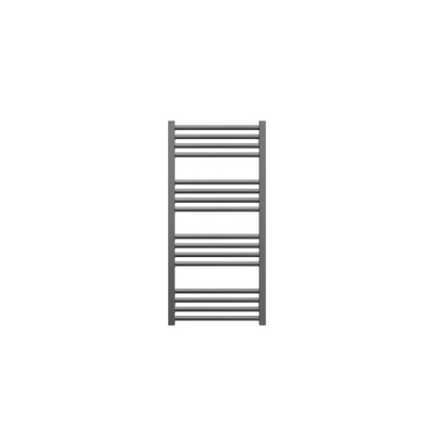 Crosswater MPRO Handdoekradiator - 90x43cm - 342watt - geborsteld slate gunmetal (antraciet)