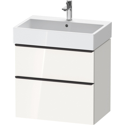 Duravit D-neo Meuble sous vasque 68.4x44.2x62.5cm 1 tiroir Blanc haute brillance