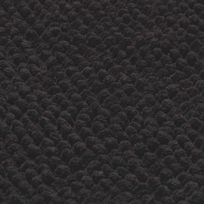 Sealskin delhi tapis de bain 60x90 cm en coton gris foncé