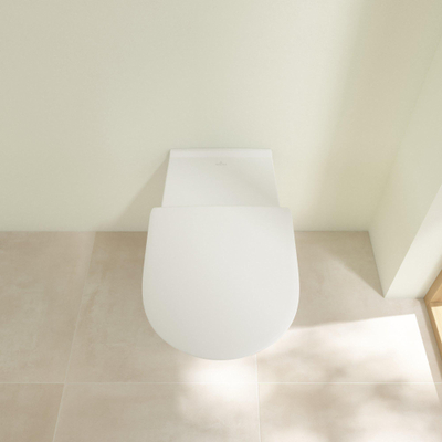 Villeroy & Boch Vicare wandcloset directflush - diepspoel - met greep glans - White Alpine (glans wit)