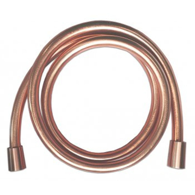 Wiesbaden UniMatch doucheslang kunststof 150 cm geborsteld koper