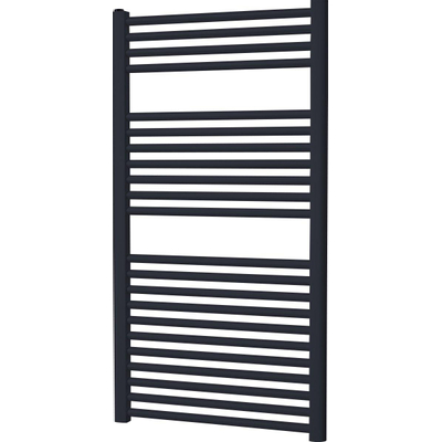 Plieger Palermo Sèche-serviette horizontal 111.1x50cm 519W Noir mat