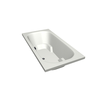 Xenz Tanga Baignoire duo - 180x90x51 - bonde centrale - acrylique - blanc mat