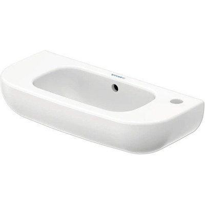 Duravit D Code fontein 50x22cm inclusief kraangat rechts wit