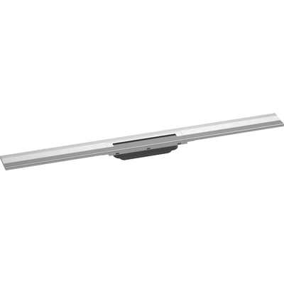 Hansgrohe RainDrain Flex Douchegoot - 90cm - inkortbaar - wandmontage - brushed stainless steel