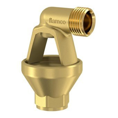 Flamco trechter 1 1/4"bux1 1/2"bi gietijzer