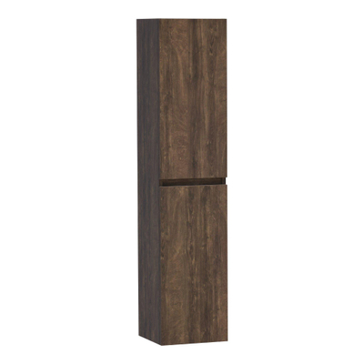BRAUER Joy badkamerkast - 160x35x35cm - 2 deuren - greeploos - links- of rechtsdraaiend - Grove