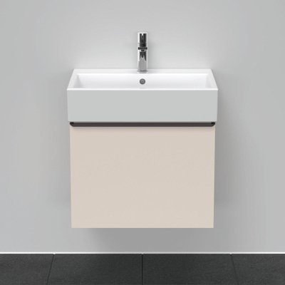 Duravit D-neo Meuble sous vasque 58.4x44.2x44cm 1 tiroir Taupe mat