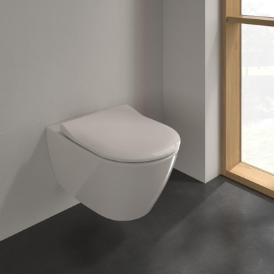 Villeroy & Boch Subway 2.0 wandcloset - 56cm directflush - diepspoel CeramicPlus - glans pergamon