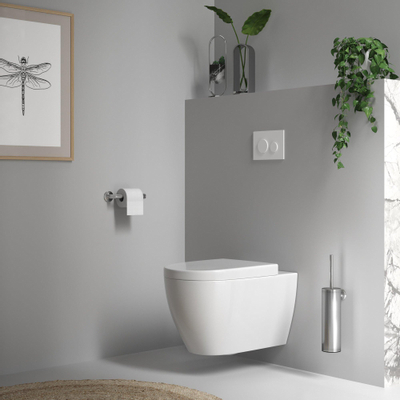 Brauer Chrome Edition Porte-papier toilette - 1 rouleau - Chrome