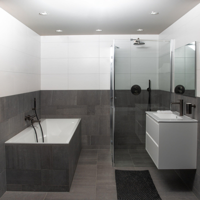 Hotbath Mate pomme de tête 20cm ronde fer vieilli