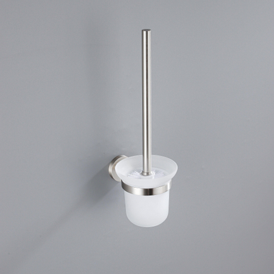Fortifura Calvi toiletborstelhouder rond - PVD - geborsteld RVS