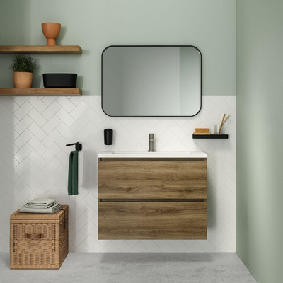 Tiger Carv Porte-serviettes 2 bras Noir