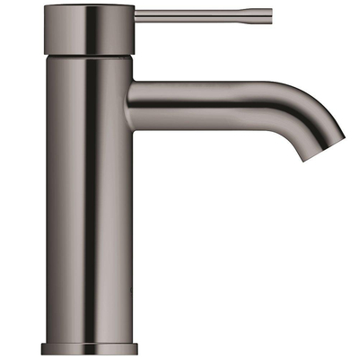 GROHE essence robinet de lavabo 1 trou s taille avec corps lisse Hard graphite brillant (anthracite)