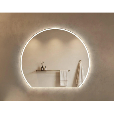 Arcqua Sunset spiegel - 120x100cm - met led verlichting - met verwarming