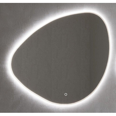 HR Badmeubelen Organic 2.0 Miroir - 85x73cm - gauche - dimmable - LED - chauffage miroir