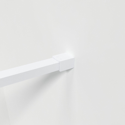 Marenza Bellini Inloopdouche - 90x200cm - helder glas - mat wit