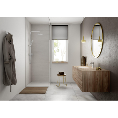Hansgrohe Vernis Blend Eengreeps douchekraan - opbouw - hoogglans chroom
