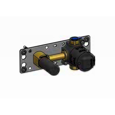 Hotbath Cobber Mitigeur de lavabo encastré - bec 18 cm - PVD - cuivre brossé