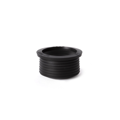 De Beer sifonmanchet rubber/gummi 40x32mm zwart