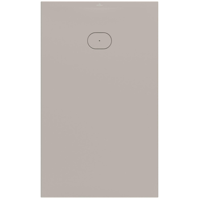 Villeroy & Boch Ecora douchebak - 150x90x3.5cm - afvoer korte zijde - almond (beige)
