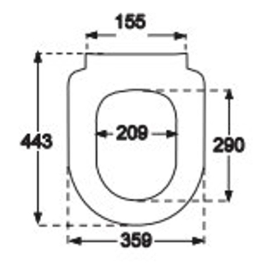 Villeroy & Boch ViCare Abattant de WC - ViCare - avec fonction de fermeture automatique (SoftClosing) - avec abattant amovible - (QuickRelease) - blanc alpin brillant (blanc)