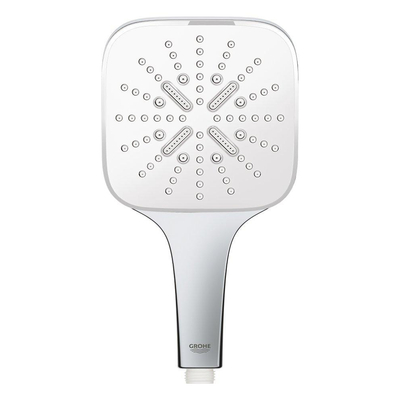 GROHE Rainshower SmartActive douchette à main cube 13cm 3 jets Moon White Blanc