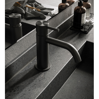 Hotbath Archie Mitigeur de lavabo sans commande de vidage BGP Gunmetal brossé PVD